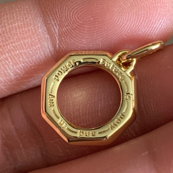 NWOT ME Rainbow Medallion Pendant Dangle Charm Sterling Silver 925 - Picture 11 of 16